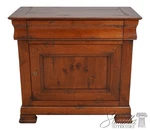L61269: Italian Continental Style Distressed Finish Cabinet. Fixed Price $1395.00.