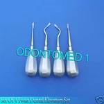 Set Of 4 Twist Dental Tooth Surgery Extracting Specialty Elevators Instruments. Fixed Price $39.95.