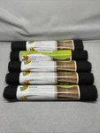 Duck Brand Non-adhesive Liner Shelf Rolls (5) Black #286528 12"X5' New. Fixed Price $5.58.