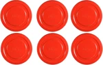 Red Plastic Lids Fits Luminarc Working Glass 6 Pack. Fixed Price $14.67.