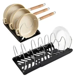 Pots Pans Organizer For Under Cabinet, Expandable Lid Holder With 10 .... Fixed Price $24.46.