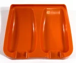 Tupperware #1226-3 Orange Double Spoon Rest Vintage. Fixed Price $5.97.