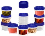 Homeygear 12 Pack Small Twist Top Food Storage Deli Containers Leak-proof Airtig. Fixed Price $26.19.