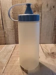 Vintage Rubbermaid Servin Saver 0483 16 Oz Squeeze Condiment Bottle Lid Blue. Fixed Price $16.95.