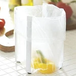 Yamazaki Plastic Bag Eco Holder Tower White 6787 Free Ship W/tracking# New Japan. Fixed Price $24.87.