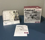 Cuisinart & Disc Storage Box, Safety Lock, Clear Dome Lid W/2 Blades BDH-2. Fixed Price $19.95.