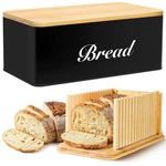 Bread Slicer With Box, Black Storage Container For Kitchen Counte.... Fixed Price $47.26.