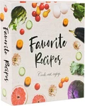 Recipe Binder 8.5X11, 3 Ring Diy Cookbook Kit 12 Dividers. Fixed Price $25.99.