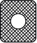 2 Pack Silicone Sink Protector For Kitchen Lozenge Pattern 13 X 11 Inche.... Fixed Price $30.74.