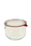 Weck 744 1/2L Tulip Jar Set Of Six - 16.9 Ounce Oz. Fixed Price $62.99.
