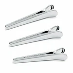 Norpro 3PC Stainless Steel Ultimate Jaw Clips - 4.5" Metal Squeeze Chip Bag. Fixed Price $17.49.