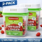 Rubbermaid Fresh Works Produce Saver Containers Pack 7.2 Cup 1.7L Bpa Free. Fixed Price $19.99.