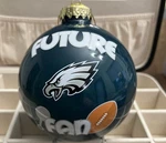 Large Future Fan Philadelphia Eagles Christmas Tree Ornament 4 Inch. Fixed Price $9.99.