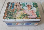 Vintage Biscuits Tin Box Galettes Michel French France Candy Cake Metal. Fixed Price $23.00.