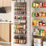 Black 9TIER Spice Rack Organizer Door Hook Wall Mount Pantry Kitchen Storage. Fixed Price $60.36.