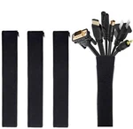 4 Pack Joto Cable Management Sleeve, 19-20 Inch Cord Organizer System With. Fixed Price $14.31.