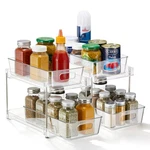 Sorbus 2-TIER Pull-out Pantry Organizers, Pack Kitchen Cabinet Storage Drawers. Fixed Price $46.25.