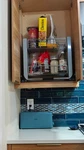 Rev-a-shelf 24" Kitchen Pulldown Wall Cabinet System, Chrome, 5PD-24CRN. Fixed Price $550.00.