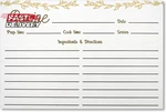 Dekali Designs Rustic Recipe Cards 4X6 Inches (50 Pack) Double Sided Index. Fixed Price $11.66.