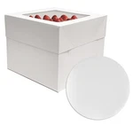 3 Sets Boxes 10X10X8 Inches With Boards Bakery For Cakes. Fixed Price $21.19.