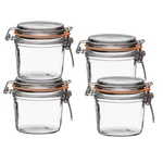 Le Parfait Super Terrine 350ML French Canning Jar 4-PACK Airtight Seal 12OZ. Fixed Price $81.58.