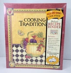 Debbie Mumm Cooking Traditions Recipe Binder Set Notepad Pocket Dividers Magnets. Fixed Price $19.99.