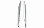Knape And Vogt 8000P 22 Series Inch Over Travel Concealed - Chrome. Fixed Price $76.57.