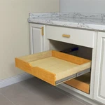 Elysian 23" Kitchen Cabinet Pull Out For 27" Cupboard, Solid Wood Build, 21" Dee. Fixed Price $107.10.