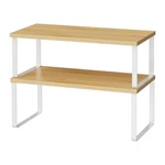 Cabinet Organizers, 15.7 Inches Large Kitchen Counter Shelf, Set Of 2 W.... Fixed Price $31.67.