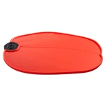 Charles Viancin Large Silicone Cutting Board Poppy Design Flexible Mat. Fixed Price $82.18.