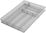 Ybm Home Metal Silverware Organizer For In-drawer Cutlery Storage, 6 Compartm.... Fixed Price $49.62.