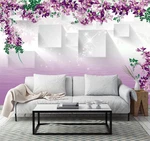 3D Flower Vine ZHUA3929 Wallpaper Murals Removable Self-adhesive Amy. Fixed Price $68.48.