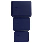 Pyrex Replacement Lids Set 11 Cup 6 3 Dark Blue Microwave Dishwasher .... Fixed Price $19.29.