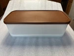 Tupperware 3 Pc Modular Mates Produce Keeper 1719-4, 1718-5, 1716-4 Brown. Fixed Price $18.00.