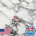 D-c-fix Marble White Self-adhesive Film 17"X78" Roll 3-PACK. Fixed Price $68.56.
