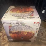 Circleware Pumpkin Drink Dispenser 1.92 Gallon Glass Fall Halloween Beverage Nob. Fixed Price $49.99.