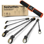 Suzume Extra Long Flex Head Ratcheting Wrench Set 6PCS (8-19MM) Double Box En.... Fixed Price $80.79.