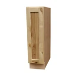Natural Shaker Style Base Cabinet 9" Wide. Fixed Price $325.00.