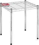 Whitmor Wire Shelving Unit, Metal Storage Shelves, Stacking Shelf With Basket,. Fixed Price $59.88.