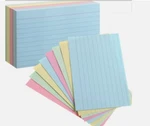 (pack Of 150) Jot Colored Index Cards Ruled Yellow, Green, Pink, Blue 3"X5". Fixed Price $8.00.