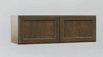 New! Hampton Bay 36"X 12"X Shaker Wall Cabinet Brown Assembled No Shelf. Fixed Price $74.25.