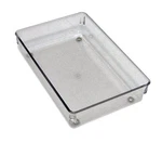 Interdesign 52640 Clear Plastic Stackable Drawer Organizer H X 9 In.. Fixed Price $12.75.