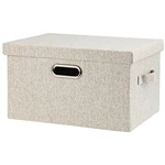 Graciadeco Medium 15" 21 Quart Collapsible Stackable Storage Bins With Lids,. Fixed Price $25.19.