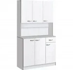 Homcom 71" Freestanding Buffet With Hutch Kitchen Storage Cabinets Pantry. Fixed Price $304.99.