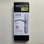 Andersen 39391 Storm Door Handle Set 45 Minute Easy Install System Nickel 975049. Fixed Price $79.82.