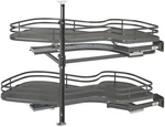 Rev-a-shelf 5372-15-R Contemporary 33"W Swing Out Pivot Tier Grey. Fixed Price $546.78.