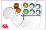 Deluxe Pan Set Compatible With Easy Bake Ultimate Oven 60 Cupcake Liners That. Fixed Price $21.73.