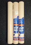 3 Vintage 90'S Rubbermaid Shelf Liner Nos Solid Almond Beige 12" 10 Sqft Each. Fixed Price $15.99.