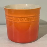 Le Creuset Stoneware Utensil Holder Crock Flame Ombre 2.3L / 2.375QT. Fixed Price $44.99.