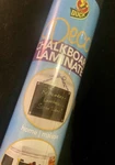 Duck Deco High-quality Chalkboard Laminate Adhesive Shelf Liner Black 20''X12'. Fixed Price $25.00.